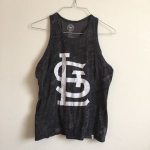 Marble St. Louis Cardinals Tank Top